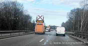 Un accident provoque un important bouchon sur la RN165, près de Lorient - Le Télégramme