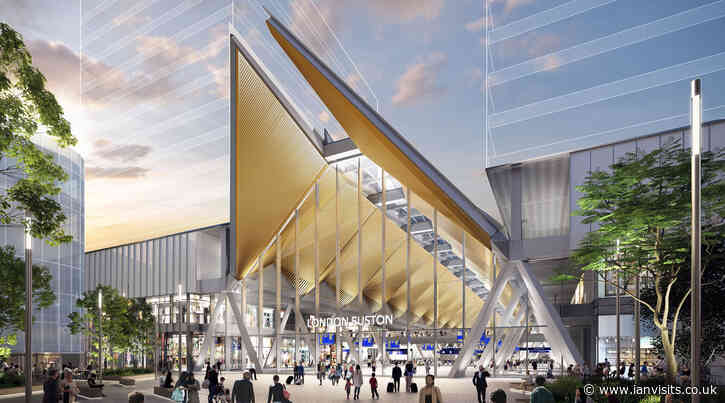 HS2 shows off London Euston station designs