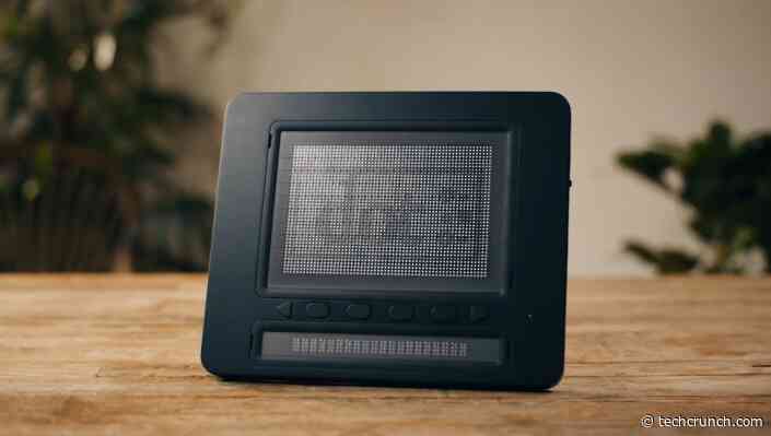 Dot Pad tactile display makes images touchable for visually impaired users