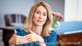 Regierungschefin Kallas: Westen soll Offensivwaffen liefern