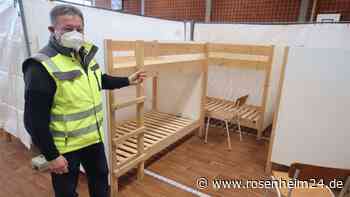 Bereit für Kriegs-Flüchtlinge aus der Ukraine: So sieht das Ankunftszentrum in Bad Aibling aus