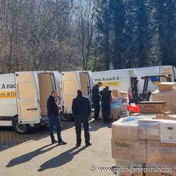 Ukraine-Hilfstransport in Herdecke aufgebrochen - Radio Ennepe Ruhr