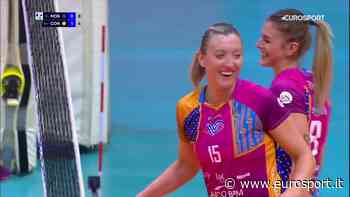 Pallavolo, CEV Champions League - L'esordio europeo di Jordan Larson con Monza - Eurosport IT