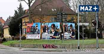 Bürgermeisterwahl: Wahlplakate in Rathenow beschädigt - Märkische Allgemeine Zeitung