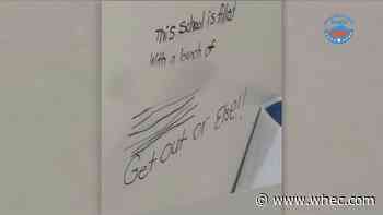 Mercy student takes responsibility for graffiti with racial slur, school says