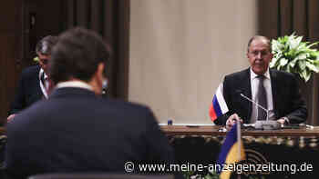 Ukraine-Russland-Verhandlungen: Außenminister-Treffen „sehr enttäuschend“ - Scholz lehnt EU-Beitritt weiter ab