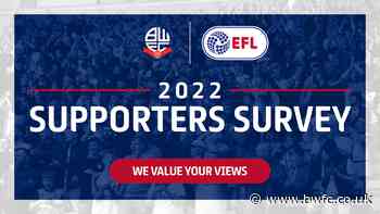 EFL Supporter Survey 2022 - News - Bolton Wanderers
