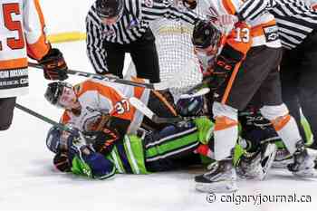 Calgary Canucks drop game three to Drumheller in first round of AJHL playoffs - The Calgary Journal
