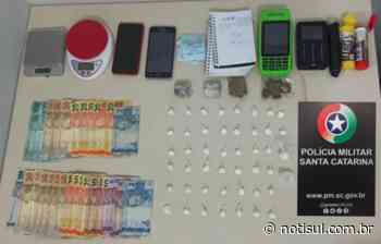 Imbituba: homem é preso em flagrante por vender drogas no cartão de crédito em bar - Notisul