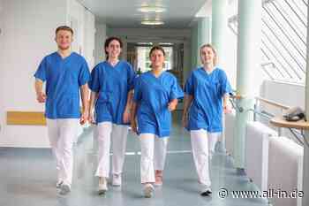 Schülerstation an der Klinik Mindelheim: Angehende Gesundheits- und Krankenpfleger sammeln praktische Erfahru - all-in.de - Das Allgäu Online!