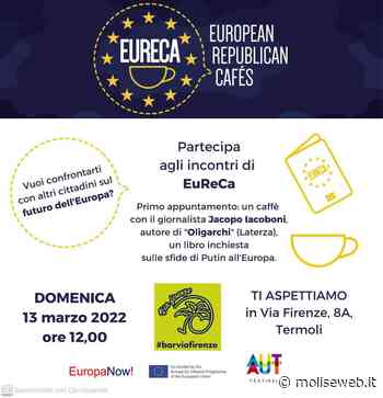 AUT AUT FESTIVAL, A VIA FIRENZE DI TERMOLI IL PRIMO CAFF&EGRAVE; EUROPEO CON JACOPO IACOBONI - Molise Web