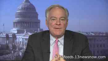'It's the right thing to do' | Sen. Tim Kaine supports more aid for Ukraine amid Russian invasion