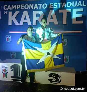 Atleta de Capivari de Baixo é destaque no Estadual de Karatê - Notisul