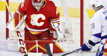 Markstrom makes 30 saves as Flames win 4-1 against Lightning