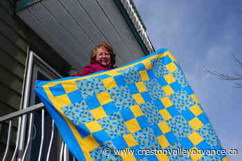 Sparwood local creates quilt for Ukraine – Creston Valley Advance - Creston Valley Advance