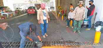 Batalla Cuernavaca contra robo de rejillas y coladeras - Diario de Morelos