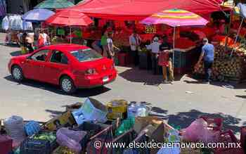 Comerciantes piden regularizar comercio en baquetas del mercado ALM de Cuernavaca - El Sol de Cuernavaca