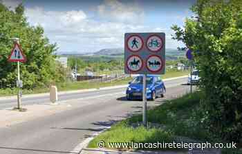 Pedestrians and cyclists banned from road leading to M6