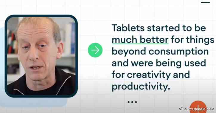 Google's CTO of Android tablets sees tablet sales passing laptops 'in the not too distant future' - The Verge