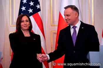 US VP Harris embraces call for war crimes probe of Russia - Squamish Chief