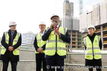 Flats in £350 million project near East Croydon station are underway