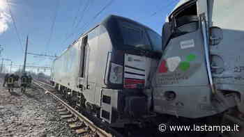 Torino, scontro di treni alla scalo merci dell'interporto SiTo di Orbassano - La Stampa