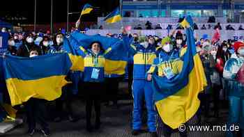 Paralympics in Peking: Ukrainische Athleten senden Friedensbotschaft - RND