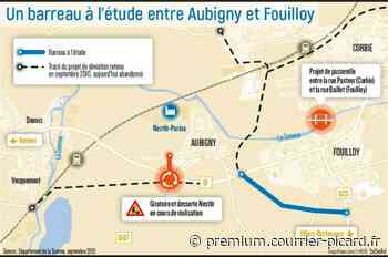 Adieu la grande déviation de Corbie, bonjour le petit barreau Aubigny-Fouilloy - Courrier Picard