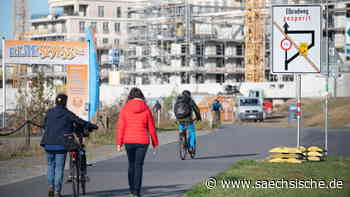 Dresden: Sperrung des Elberadwegs an der Hafencity wird aufgehoben - Sächsische.de