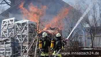 Großalarm der Feuerwehren wegen vermeintlichem Scheunenbrand