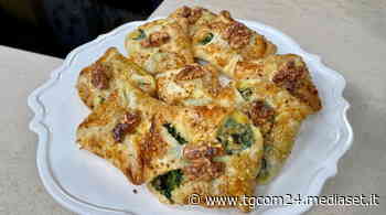 Fagottini di sfoglia con spinaci, gorgonzola e noci - TGCOM