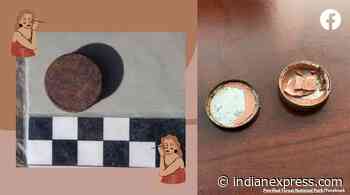 Forest park officials find make-up case that might be a century-old - The Indian Express