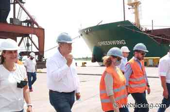 Ministro de Transporte de la Provincia de Buenos Aires visitó puerto de San Nicolás - Webpicking.com