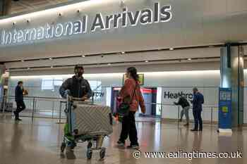 Heathrow passenger numbers remain nearly 50 down on pre-virus levels - Ealing Times