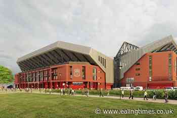 Liverpool 'absolutely delighted' with progress made in Anfield redevelopment - Ealing Times