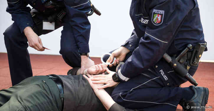 Mannheim:  Mann wehrt sich zweimal gegen Festnahme