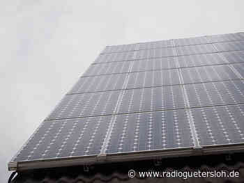 Verl setzt auf Photovoltaik, um klimaneutral zu werden - Radio Gütersloh