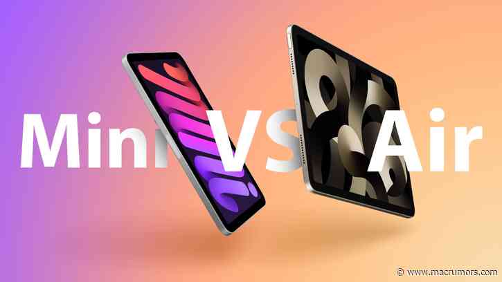 iPad Air 5 vs. iPad Mini 6 Buyer's Guide