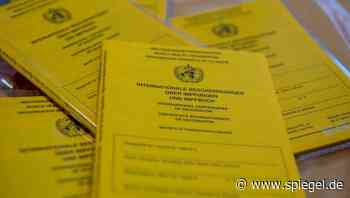 Razzia in Baden-Württemberg: Polizei ermittelt wegen gefälschter Impfnachweise - DER SPIEGEL