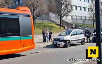 Germanedo. Incedente in via dell'Eremo, davanti all'ospedale - Lecco Notizie