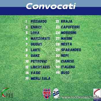 CALCIO, IL LECCO VA A VERONA CON UNA DIFESA INEDITA. DE PAOLA NON SI SCOMPONE - Lecconews