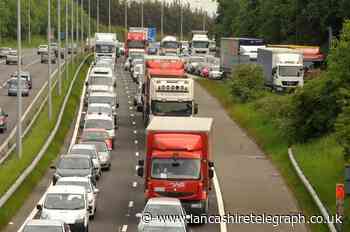 Man dies after being hit by van in m65 accident horror
