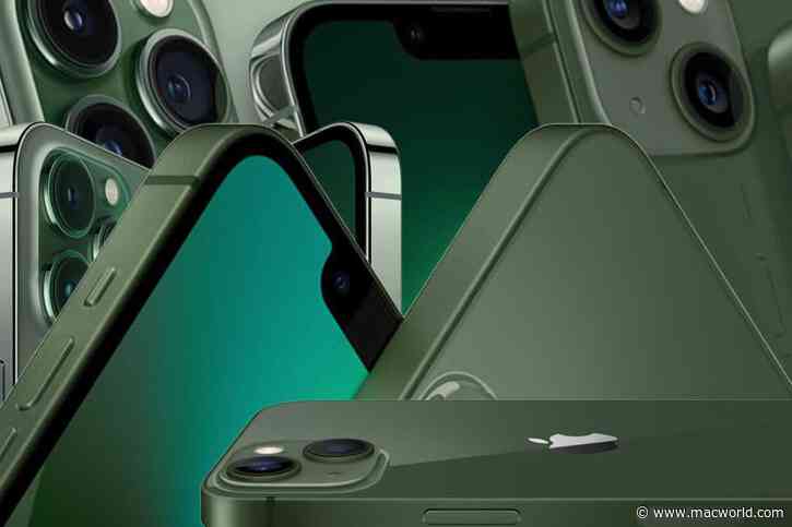 First impressions of the new iPhone 13 and 13 Pro: Green is green