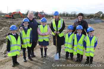Construction work starts on £4.7m Our Lady of Fatima Primary School - Department of Education NI