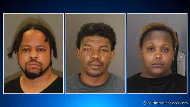 Trio Charged In Murder Of Man Found Dead In Southwest Baltimore, Police Say