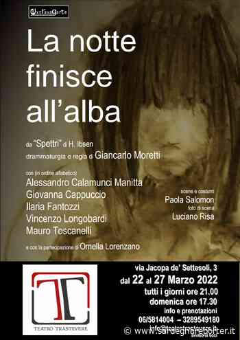 In scena lo spettacolo drammaturgico: "la notte finisce all' alba" - Sardegna Reporter