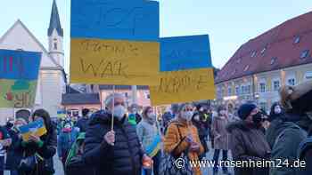 „Solidarität mit der Ukraine“ - Bad Aibling setzt ein emotionales Zeichen
