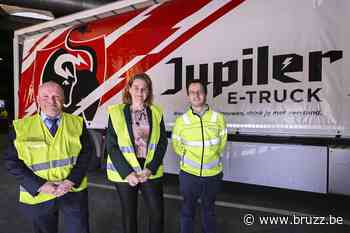 AB Inbev lanceert E-truck voor bierleveringen in Brussel - BRUZZ