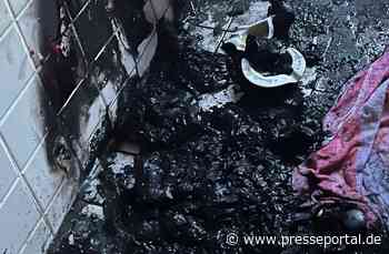 FW-OB: Mülleimer abgebrannt