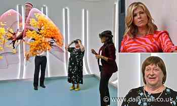 Kate Garraway's new BBC2 series Your Body Uncovered shows augmented reality recreation of Covid - Daily Mail